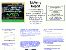 Tablet Screenshot of mcverryreport.com